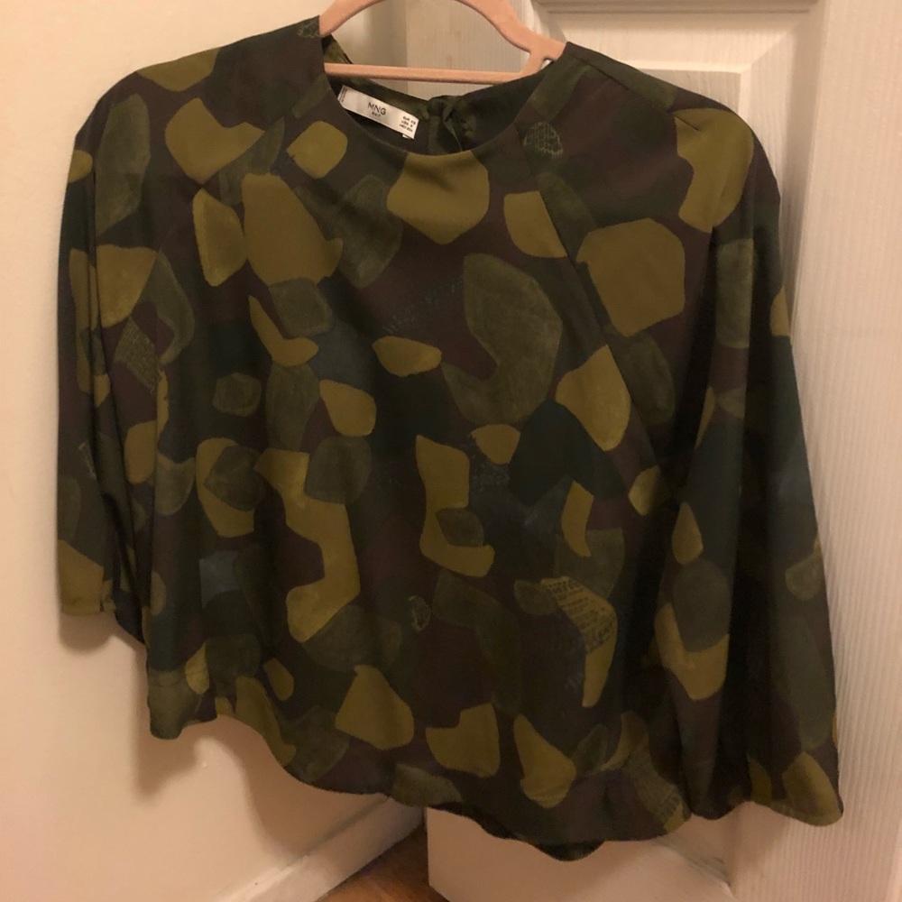 Mango Patterned Blouse